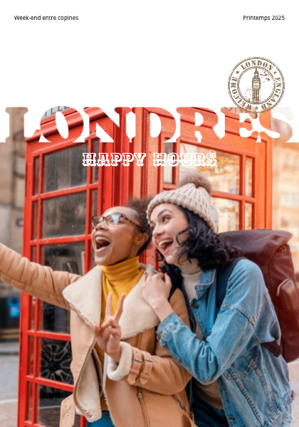 Poster Londres "Happy Hours"