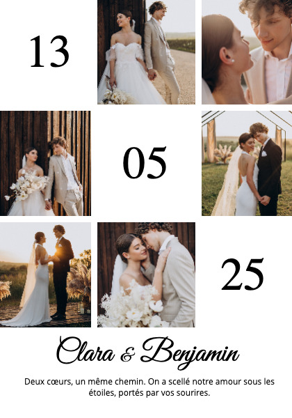 Poster Notre Date Clé