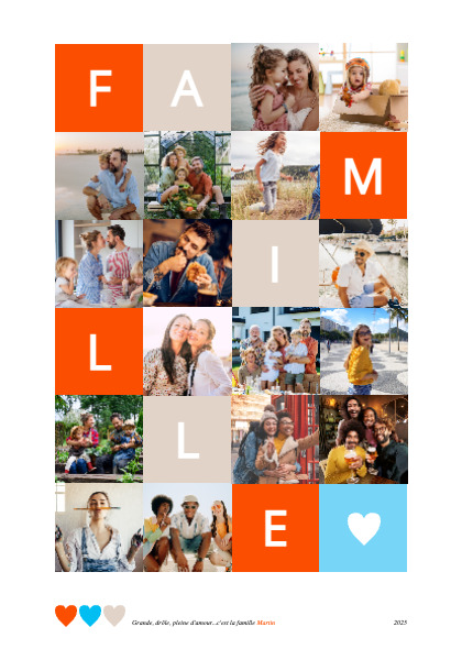 Poster Jeu de Lettres