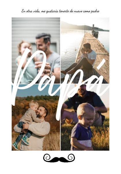 Póster Especial Papá