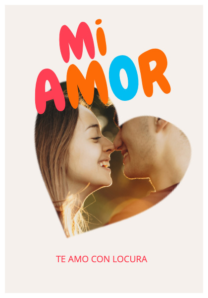 Póster Mi Amor