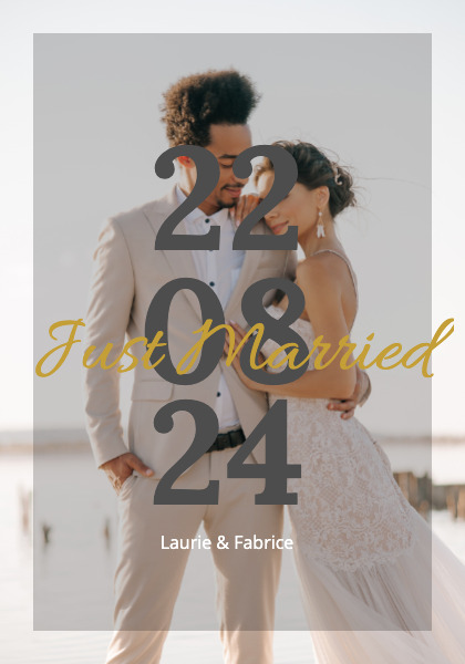 Póster Just Married