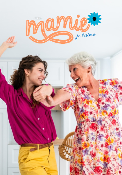 Poster Mamie on t'aime