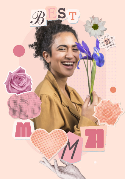 Póster Mamá Vintage
