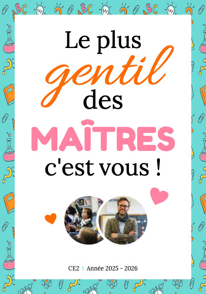 Poster Gentil Maître