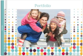 Album photo Famille Coloré Vintage