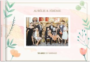 Album photo anniversaire de mariage