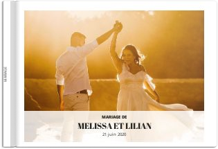 Album photo mariage luxe