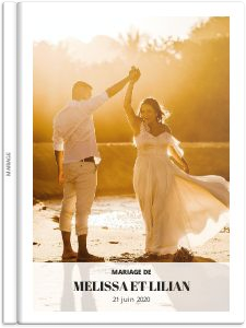 Album photo mariage luxe