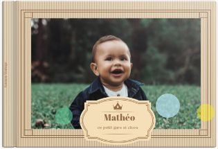 Album photo Bébé Vintage garçon