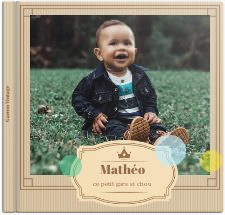 Album photo Bébé Vintage garçon