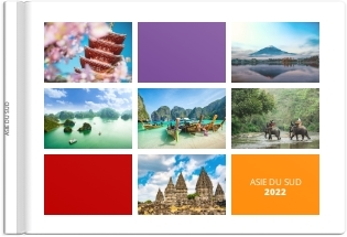 Album photo coloré