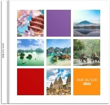 Album photo coloré