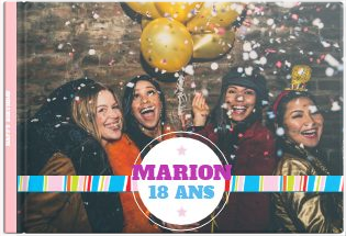 Album photo anniversaire 18 ans