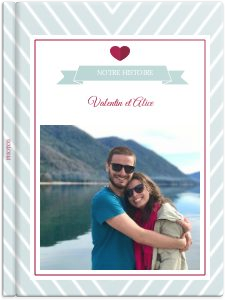 Album photo couple "Une belle histoire"
