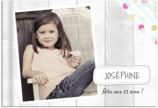 Album photo anniversaire enfant