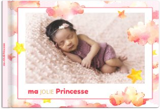Album photo bébé fille