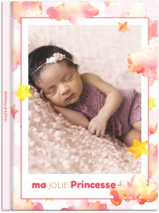 Album photo bébé fille