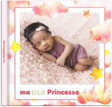 Album photo bébé fille