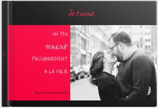 Album Photo Couple "Je t'aime"