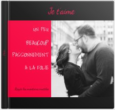 Album Photo Couple "Je t'aime"