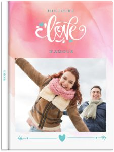 Album photo Couple "Histoire d'amour"