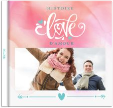 Album photo Couple "Histoire d'amour"