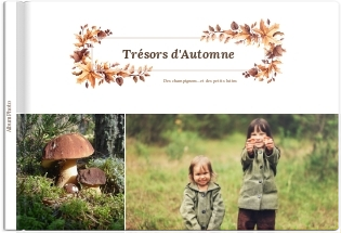 Album Photo Trésors d'automne