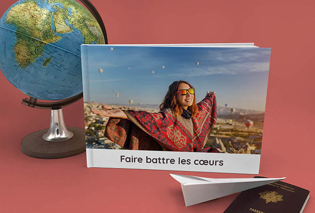 Livre photo Grand Paysage Couverture rigide illustrée