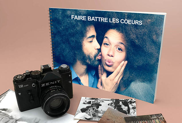 Livre photo Grand Paysage Couverture souple spirale métallique