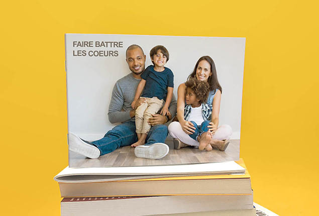 Livre photo Petit Paysage Couverture souple agrafée
