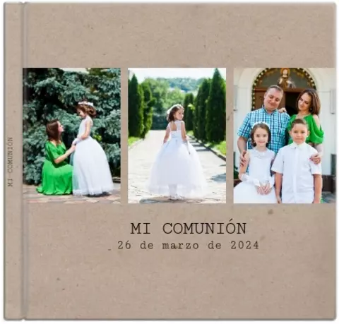 Álbum de fotos Comunión