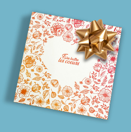 Un estuche parahacer un regalo