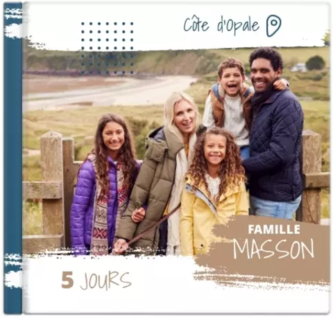 Album photo famille et livre photo enfant