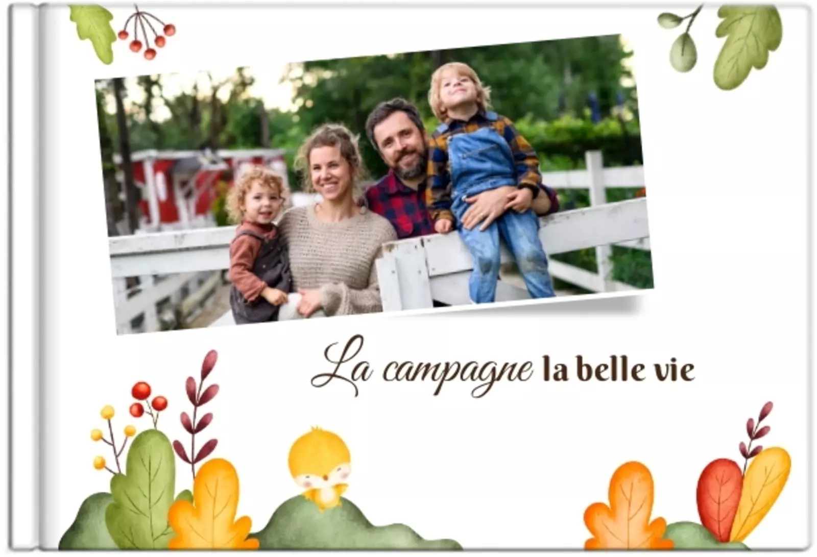 En famille à la campagne