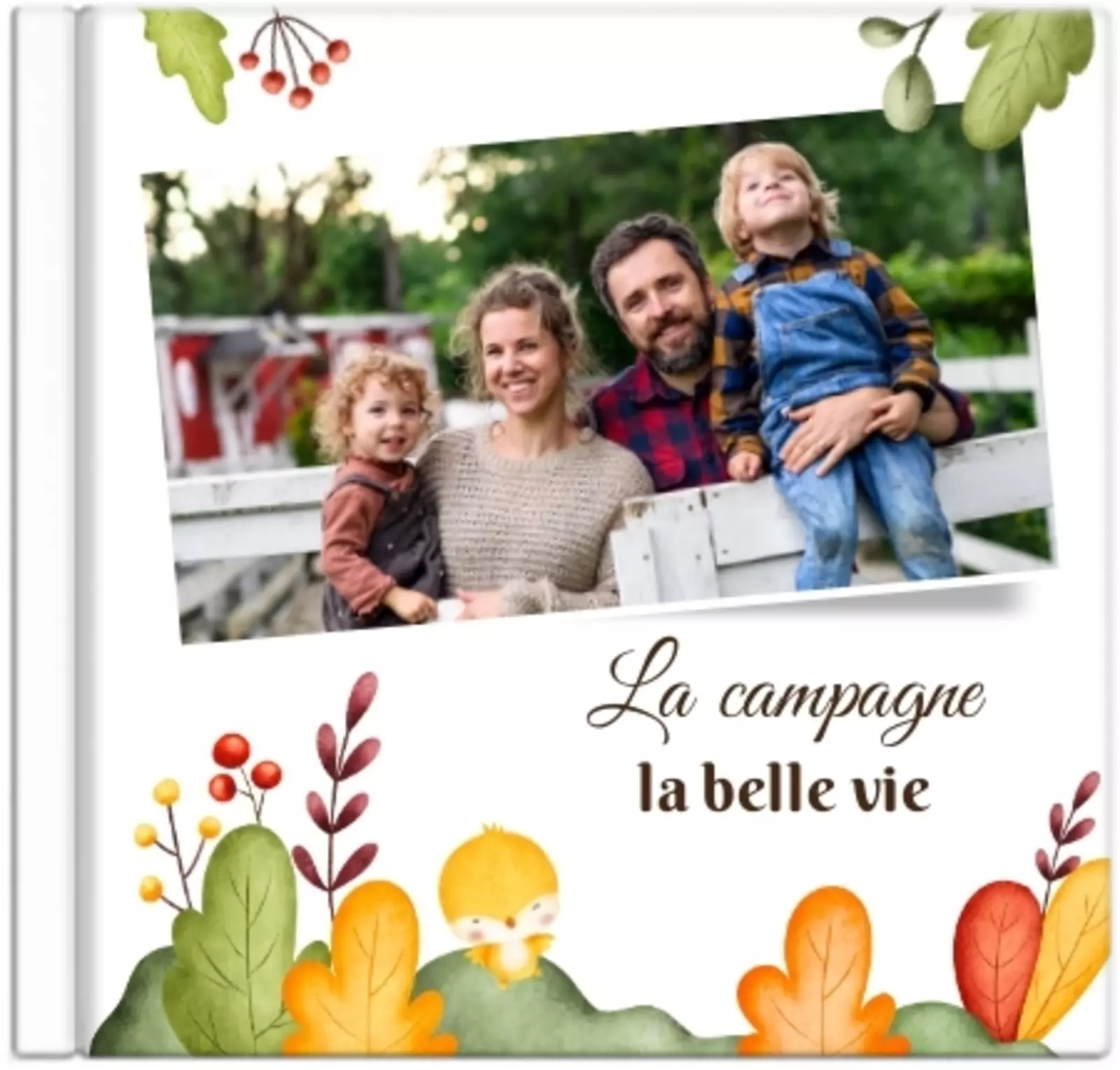 En famille à la campagne