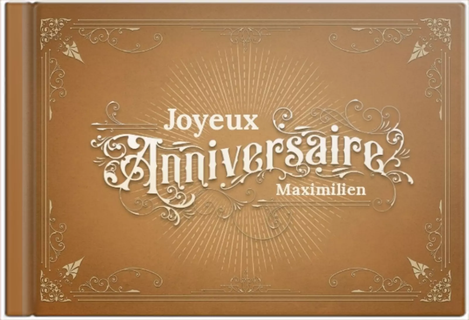Anniversaire vintage