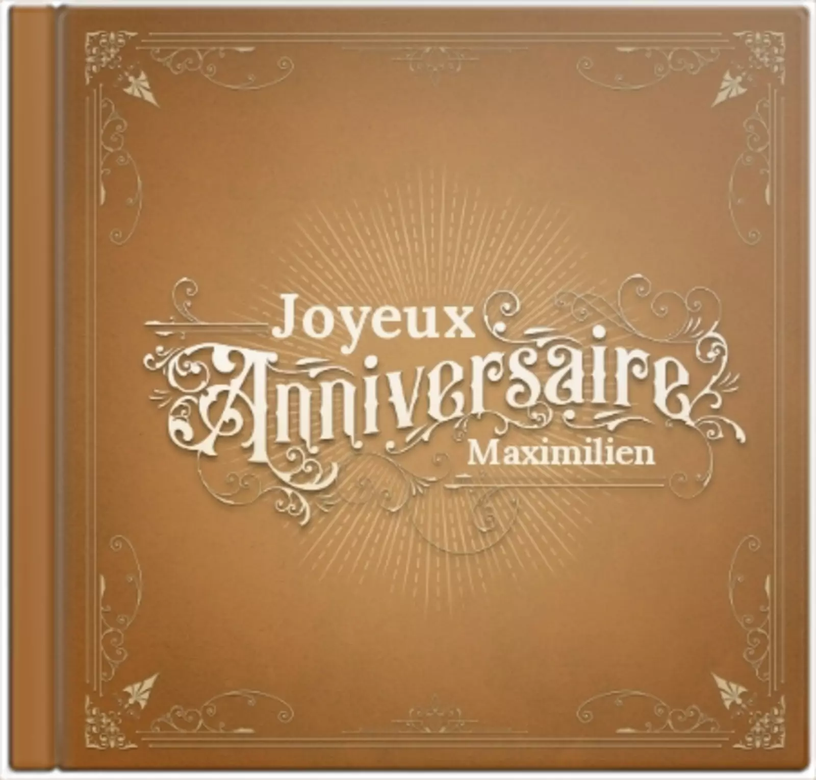 Anniversaire vintage