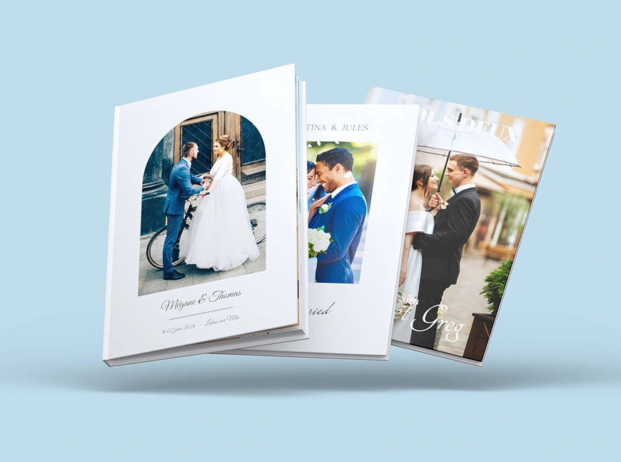 Collection Mariage Classique – Un livre élégant pour raconter votre histoire