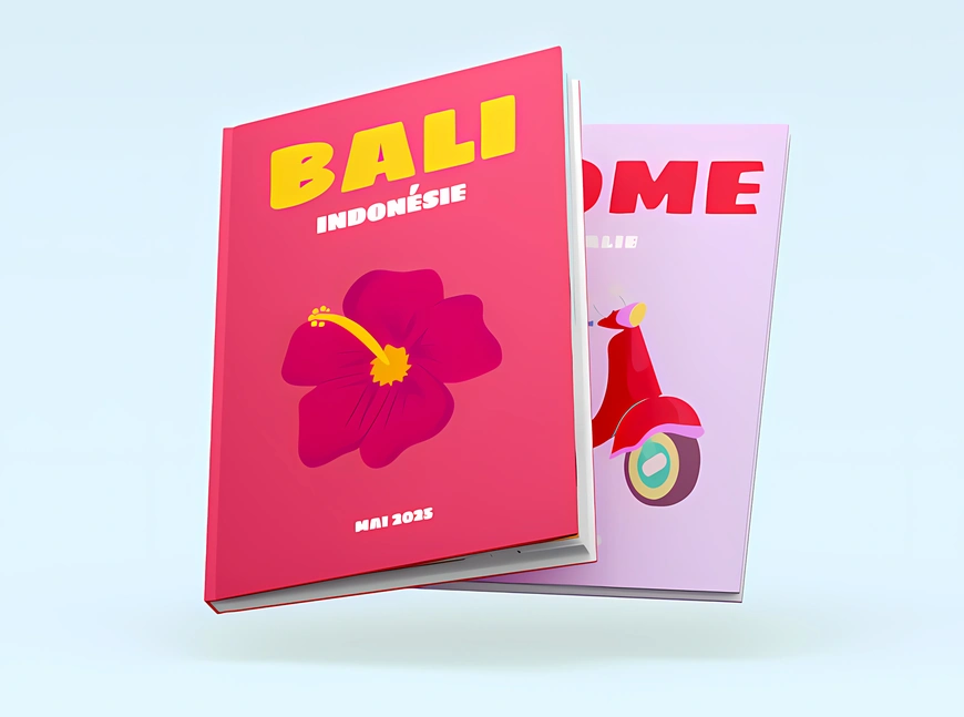 Des albums Voyage colorés pour faire vivre vos souvenirs