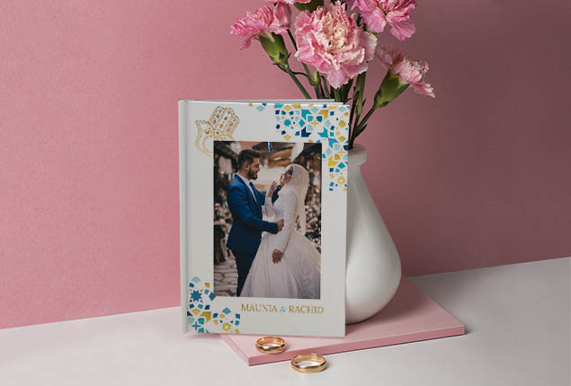 Créez votre album photo mariage Notre Mariage 30x30 souple