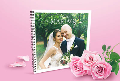 Album photo mariage haut de gamme et personnalisable selon vos envies