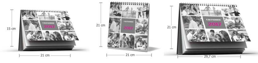 calendrier pour chaque année