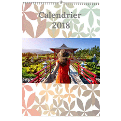 calendrier fleuri