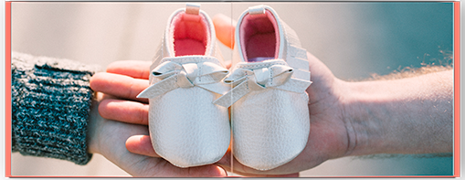 Exemple d'album de naissance standard