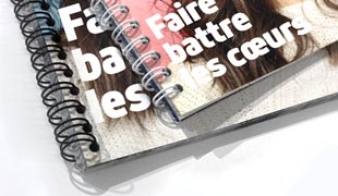 Album photo couverture Spirales