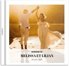 Album photo mariage luxe
