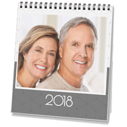Calendrier publicitaire et d'entreprise personnalisé avec photo