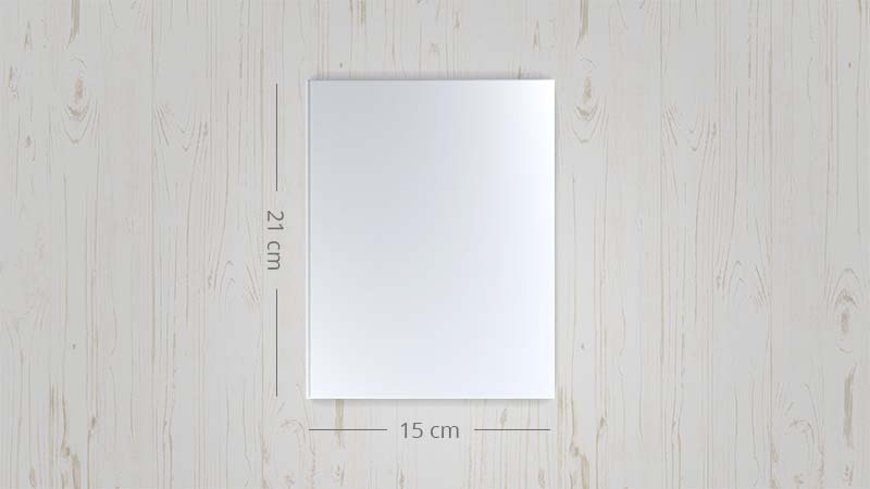Livre photo A5 portrait (15 x 21 cm)