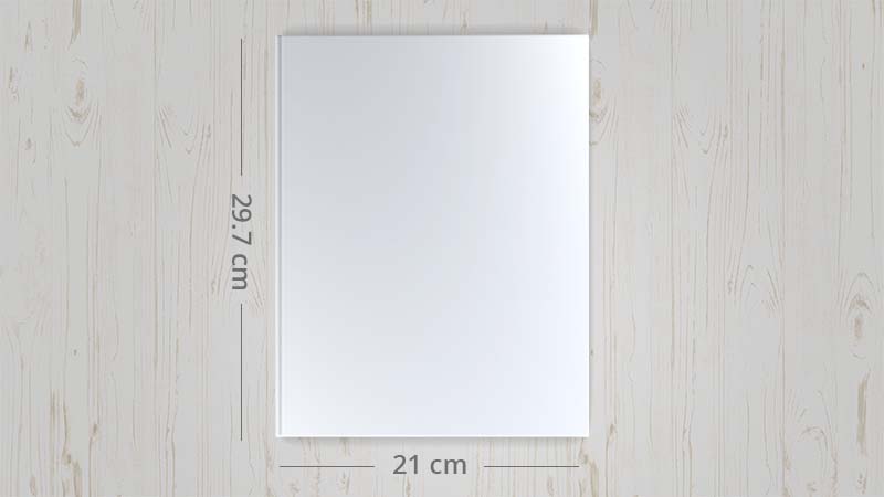 Livre photo A4 portrait (21 x 29,7 cm)